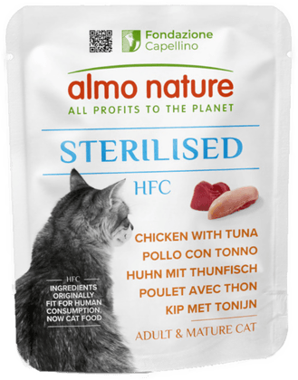 Almo Nature HFC Sterilised Kylling med tunfisk