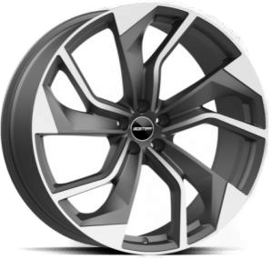 Gmp Rebel Matt Anthracite Diamond 11.5/22 5/130 ET66