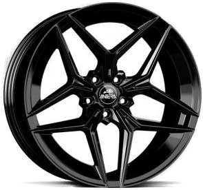 GMP A107 Piano Black 8.5x19  ET35 B64.1