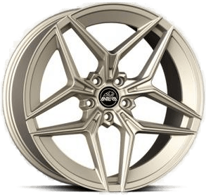 GMP A107 Satin Champagne 9.5x19  ET35 B66.6