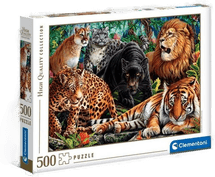 Clementoni Puzzle Wild Cats 500pcs