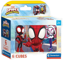 Clementoni Block Puzzle Spidey 6pcs