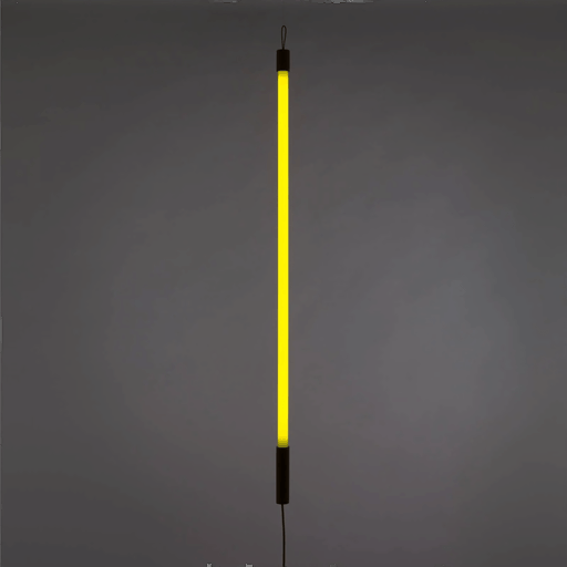 Seletti LED-lampe Linea, gul