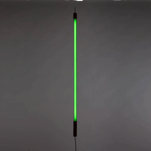 Seletti LED-lampe Linea, grønn