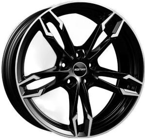 GMP DEA Black Machined Face 9x19 5/112 ET44 B66.6