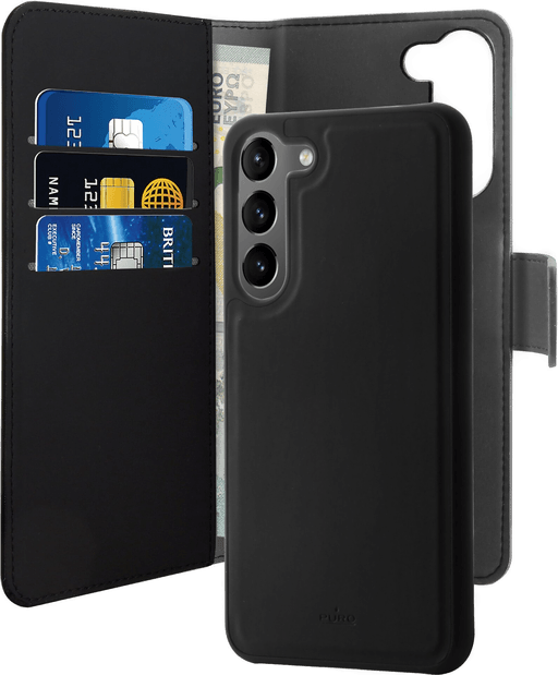 Puro lommebok 2 i 1 (Galaxy S23+)