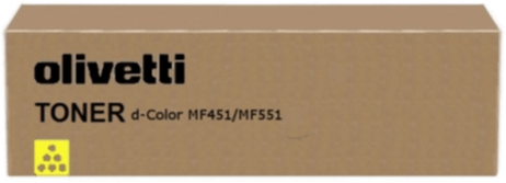 Olivetti Tonerkassett gul B0819