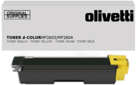 Olivetti Tonerkassett gul B0949