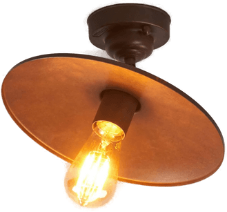 Moretti Luce ALICE taklampe antikk messing