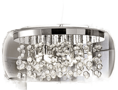 Ideallux Audi pendellampe Ø 50 cm