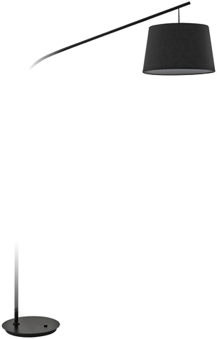 Ideallux Daddy gulvlampe, svart