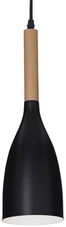 Ideallux Manhattan Hangelampe, svart