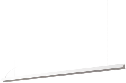 Ideallux LED-pendel V-Line, hvit