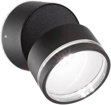 Ideallux Omega Round LED 4000K svart