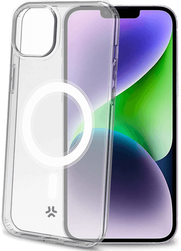 Celly Gelskinmag Magnetisk TPU-deksel iPhone 15 Plus