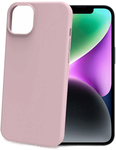 Celly Planet Mykt TPU-deksel iPhone 15 Rosa