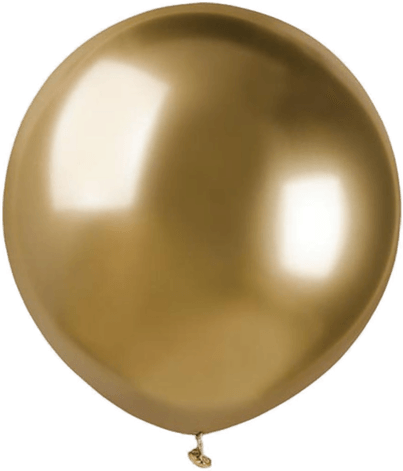 Ballongkungen Krom Gull Ballonger 25-pakning