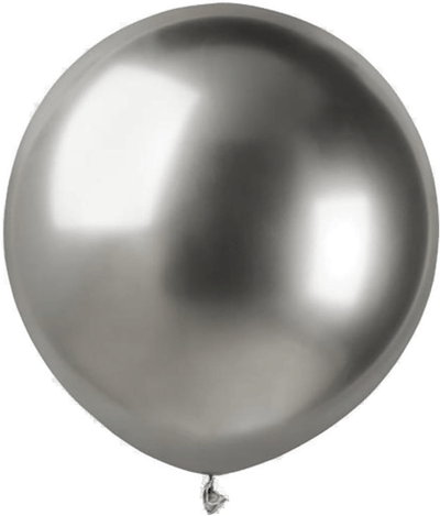 Ballongkungen Krom Sølv 25-pakning