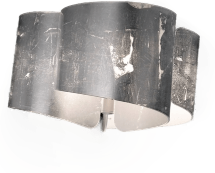 Selène Papiro taklampe 3-lys sølv