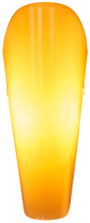 Selène Bloom vegglampe ravgult