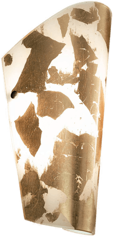 Selène Bloom vegglampe hvit-gull