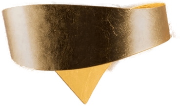 Selène Gylden vegglampe Scudo