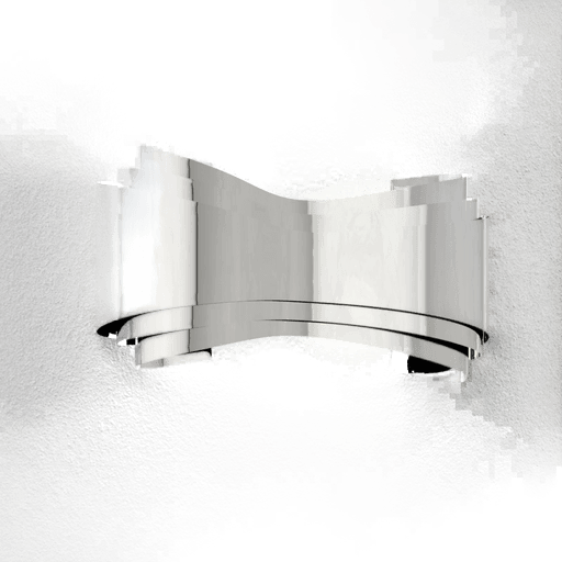 Selène Ionica vegglampe, krom