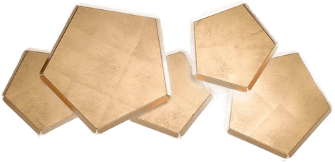 Selène LED-vegglampe Pleiadi 5 lyskilder