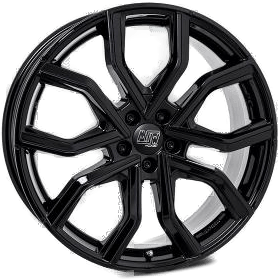 MSW 41 Gloss Black 10x20 5/120 ET35 B64.1