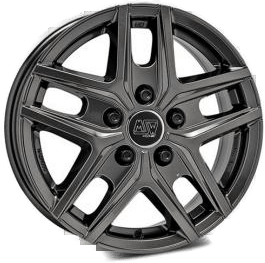 MSW 40 Van Gloss Gunmetal 6,5x16 5/160 ET55 B65.1