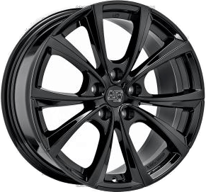 MSW 27T Gloss Black 8.5x19 5/114.3