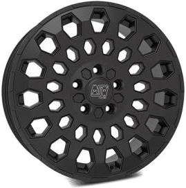 MSW 99 Van Matt Black 6,5x16 5/118 ET55 B71.1