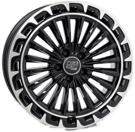 MSW MSW 32 G.Blk/Pol 8,5x20 5/112 ET30 B66.6