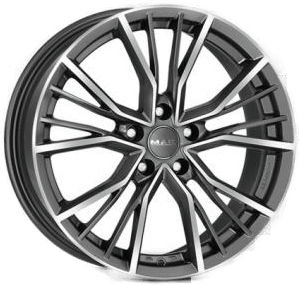 MAK Union Gunmetal Machined Face 9.5x21 5/112 ET25 B66.5