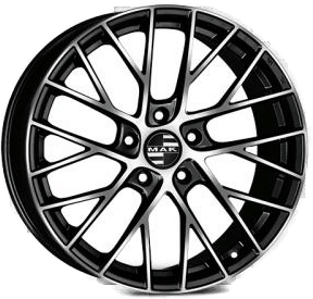 Mak Monaco Black Polished 11x20 5/130 ET59