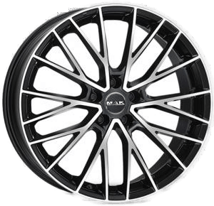 MAK Speciale Black Polished 8.5x21 5/112 ET40