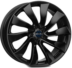 MAK Solar Black 9.5x19 5/114.3 ET45 B64.1