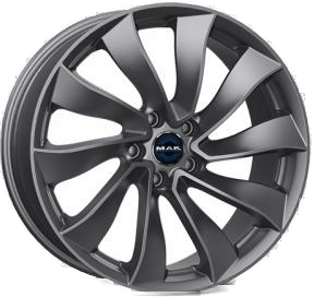 MAK Solar Gun Metal 9.5x19 5/114.3 ET45 B64.1