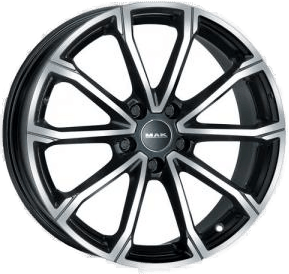 MAK Davinci Black Machined Face 6,5x17 5/114,3 ET32 B66