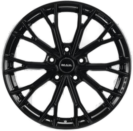 MAK Asphalt Shiny Black 9x19 5/130 ET45 B66