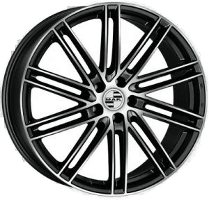 MAK Leipzig Black polished 10x21 5/112 ET19