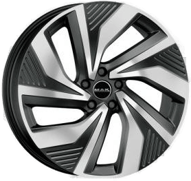 MAK Electra Black Machined Face 8x20 5/112 ET40 B76