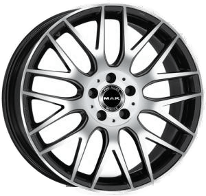 MAK Arrow Black Polished 8.5x20 5/112 ET60