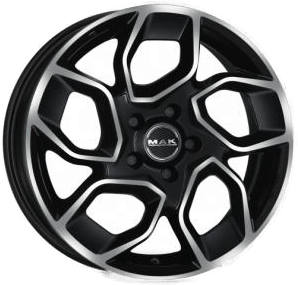 Mak Express Black polished 6.5x16 5/108 ET46