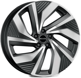 MAK Electra Black Polished 9.5x20 5/114.3 ET45