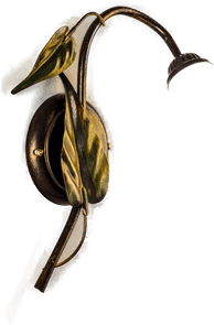 Onli Miranda Vegglampe 1 lyskilde, bronse