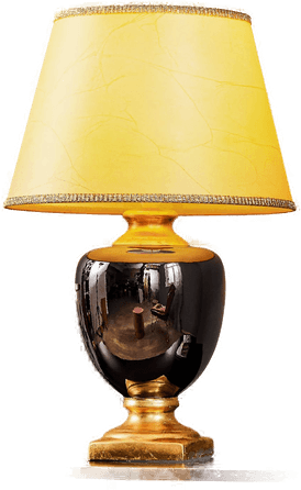 Onli Bordlampe Mozart speilgrå/gull