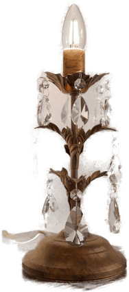 Onli Bordlampe Teresa med krystaller