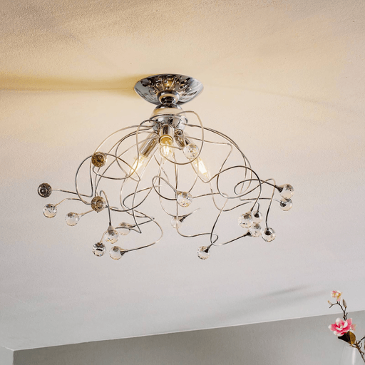 Onli Taklampe Trilly Krom 3 Lyskilder