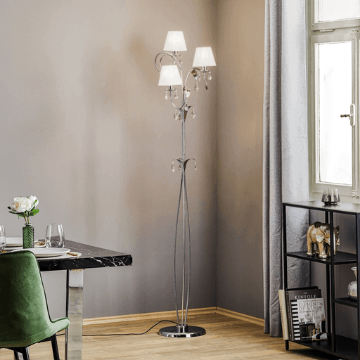 Onli Gulvlampe Jacqueline, hvit